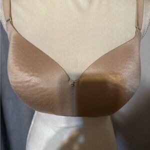 Cacique Tan Seamless Satin Bra Intimates & Sleepwear